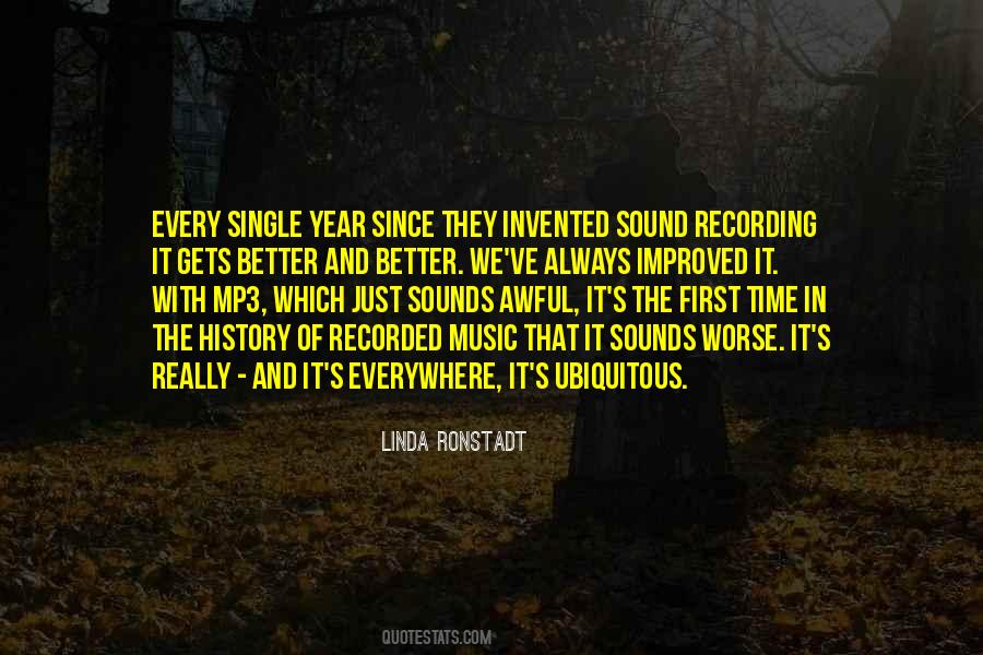 Quotes About Recorded Music #1065115