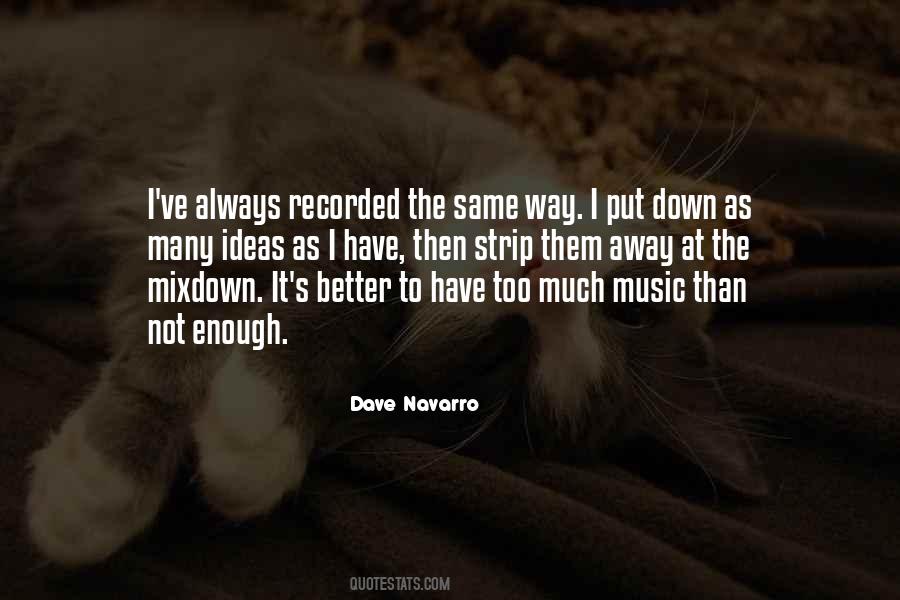 Quotes About Recorded Music #431044
