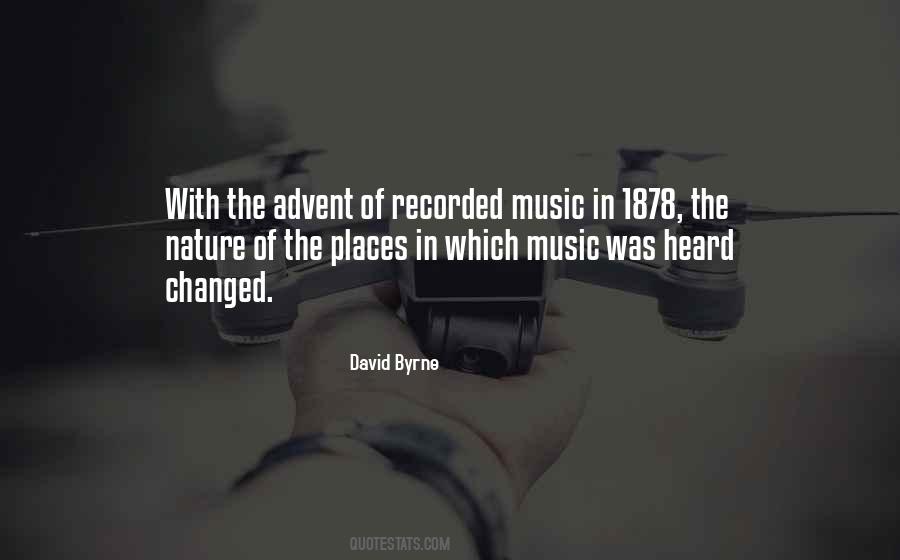 Quotes About Recorded Music #667442