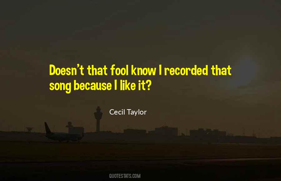 Quotes About Recorded Music #916347