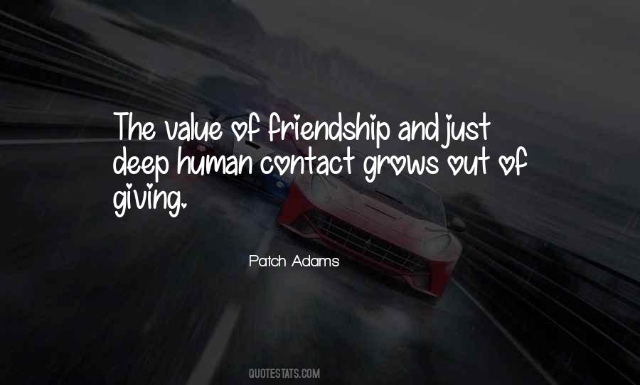 Friendship Value Quotes #1686246