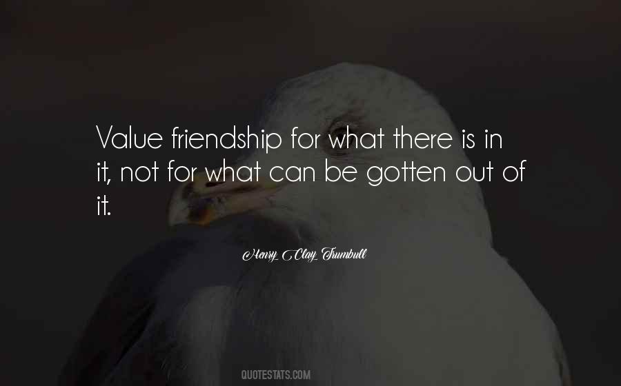 Friendship Value Quotes #813900