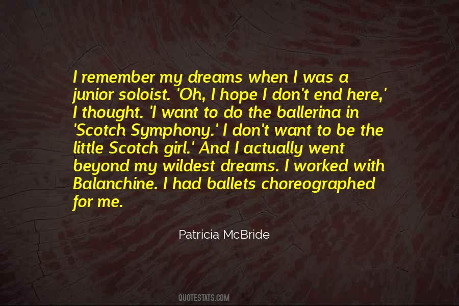 Quotes About Balanchine #314275