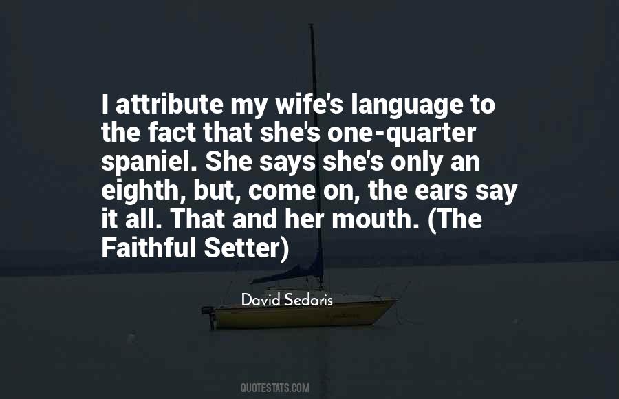 Quotes About Faithful Wife #31702