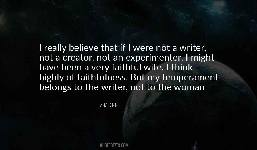 Quotes About Faithful Wife #392796