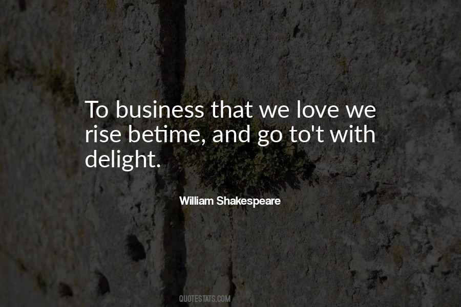 Love Business Quotes #243505