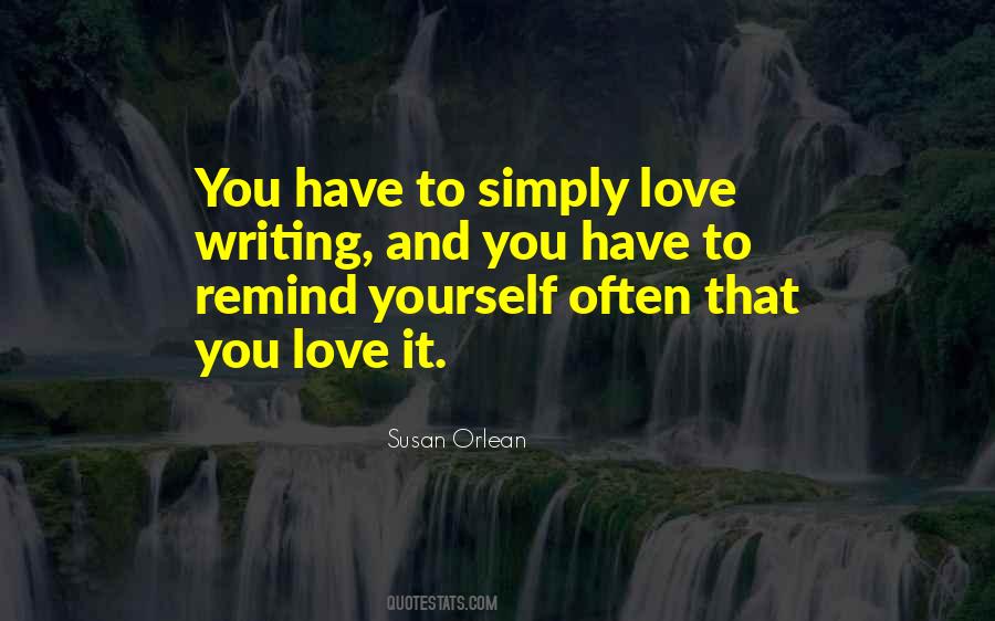 Quotes About Writing Simply #749807