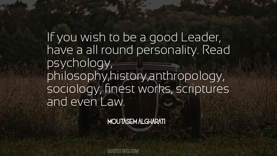 Good Leader Quotes #1508416