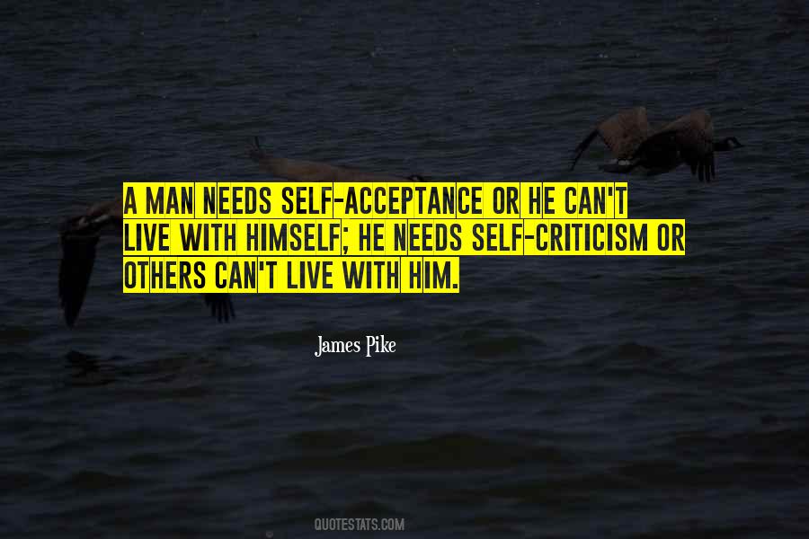 Quotes About Self Criticism #1451276