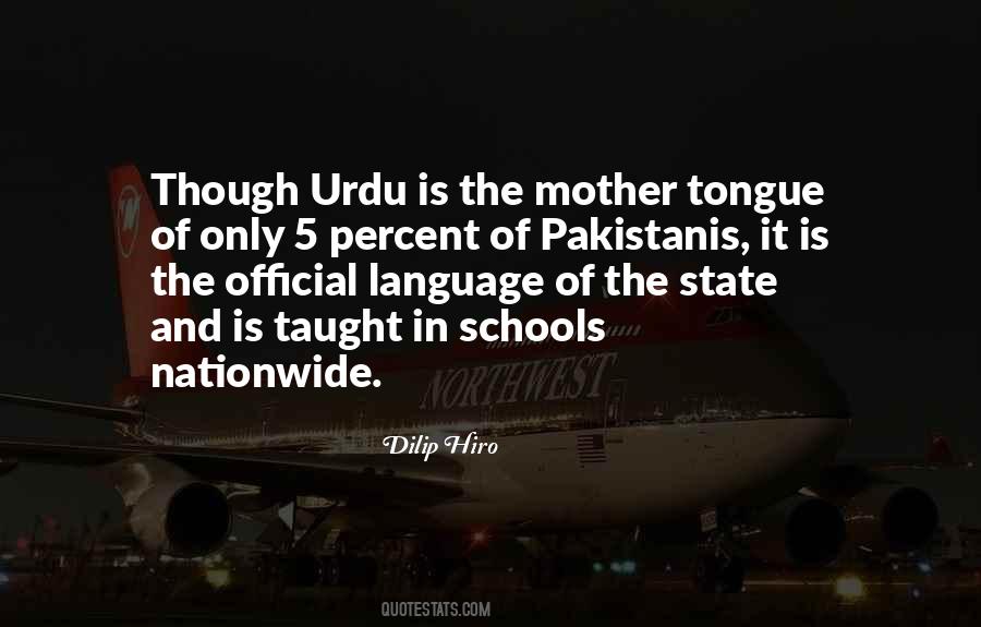 Quotes About Mother Tongue Language #1774223