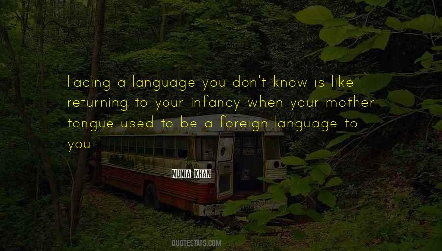 Quotes About Mother Tongue Language #424790