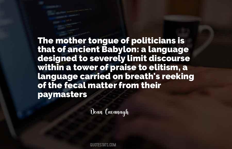 Quotes About Mother Tongue Language #454503