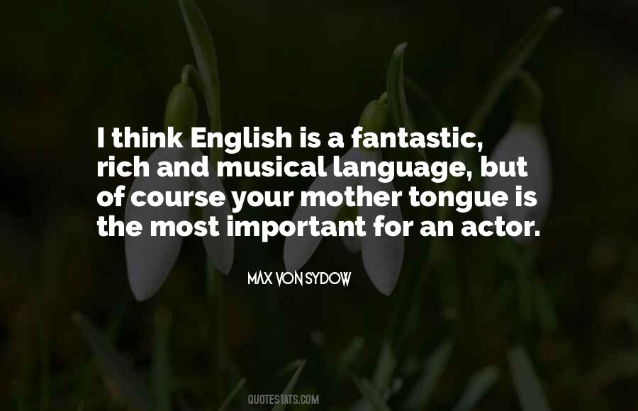 Quotes About Mother Tongue Language #539111