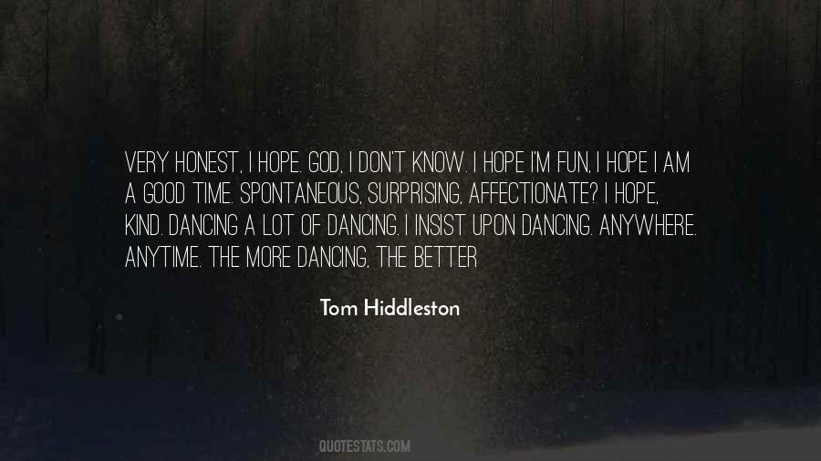 Quotes About Dancing Anywhere #1235163