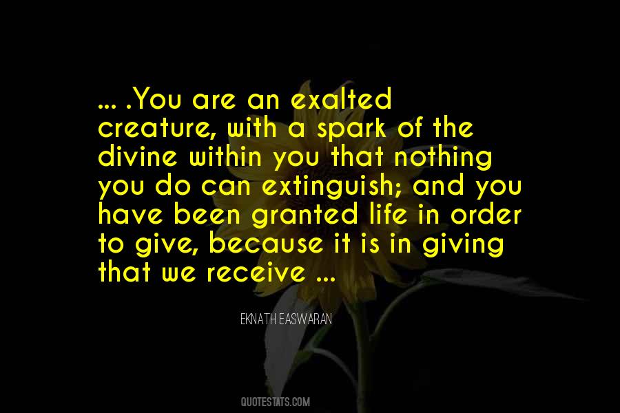 Quotes About The Order Of Life #157627