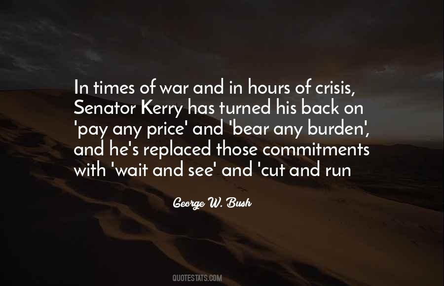 Quotes About Times Of War #1191472