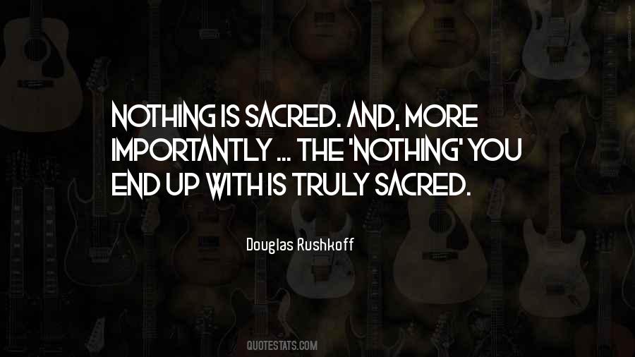 Nothing Ends Quotes #112156