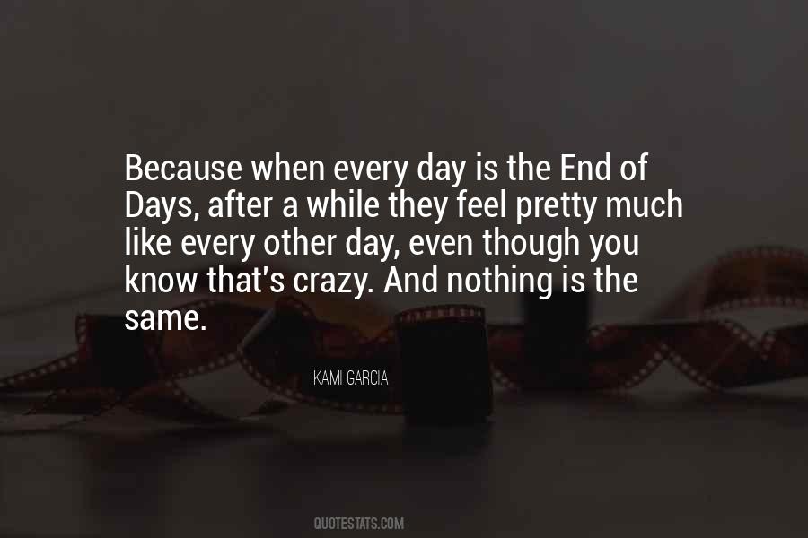 Nothing Ends Quotes #246776