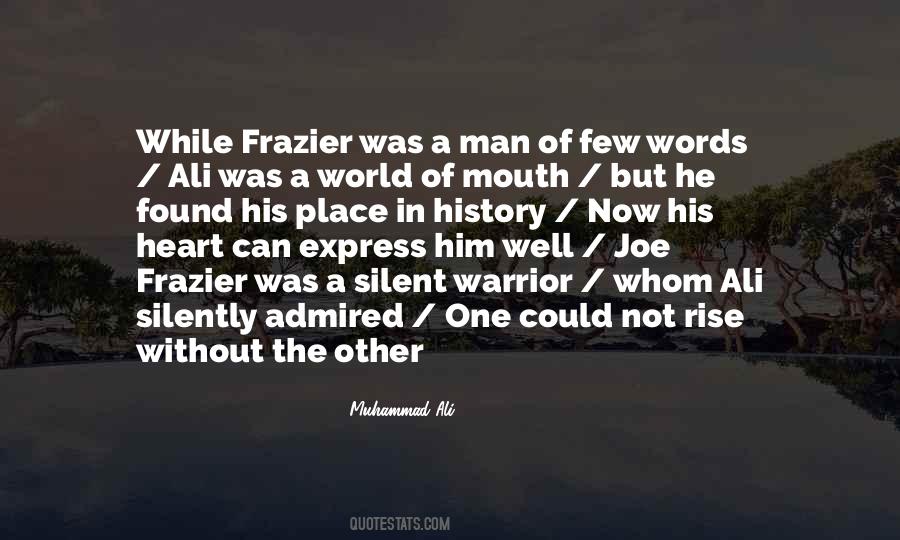 Quotes About A Man Of Few Words #79200