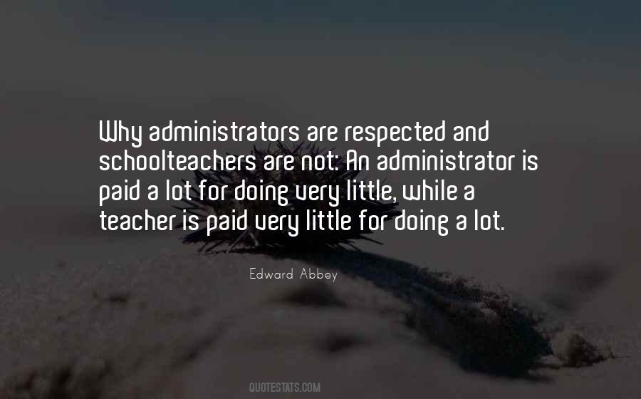 Quotes About Administrators #1311559