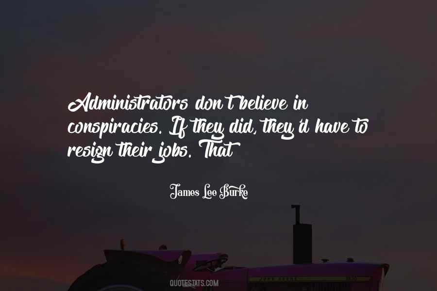 Quotes About Administrators #989963