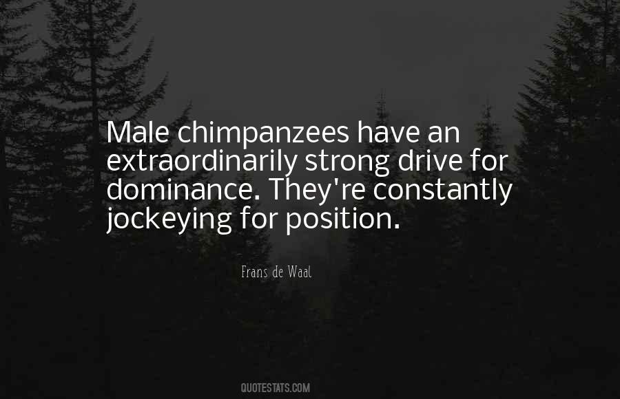 Quotes About Chimpanzees #1864718