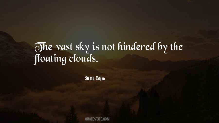 Quotes About Floating In The Sky #221415