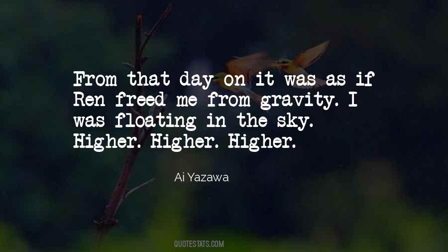 Quotes About Floating In The Sky #964367