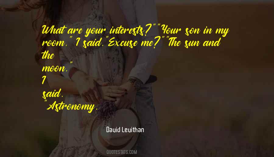 Your Interests Quotes #1072504