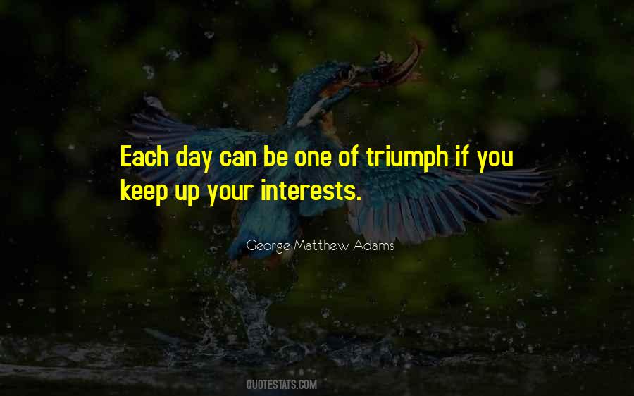 Your Interests Quotes #60652