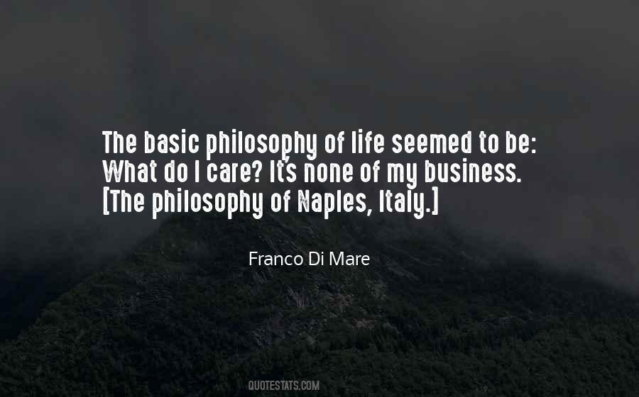 Quotes About Philosophy Of Life #34396