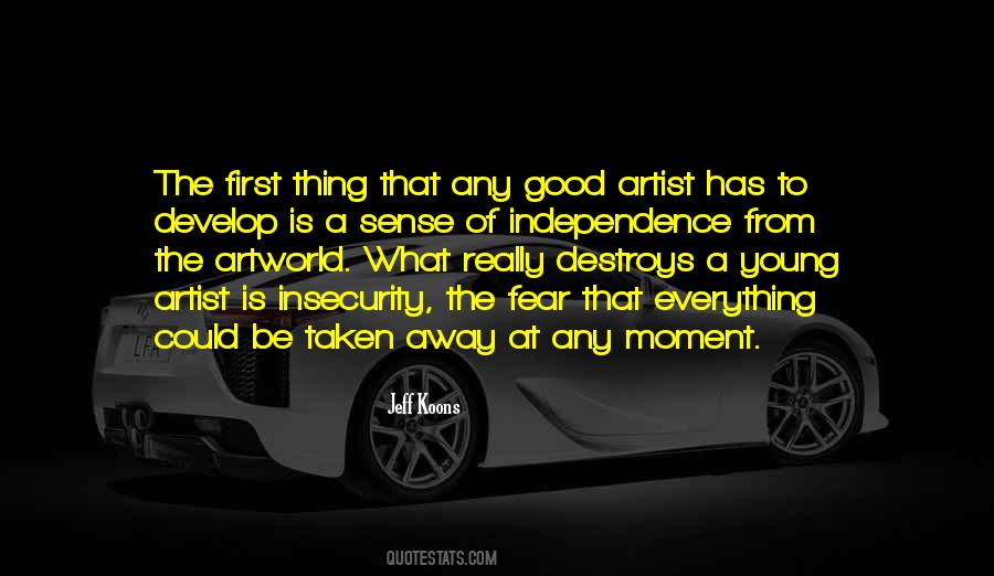 Good Artist Quotes #1317127