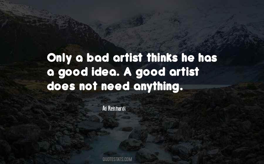 Good Artist Quotes #262040