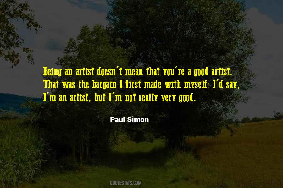 Good Artist Quotes #387515