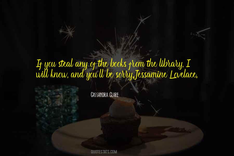 Quotes About Books Cassandra Clare #1453551