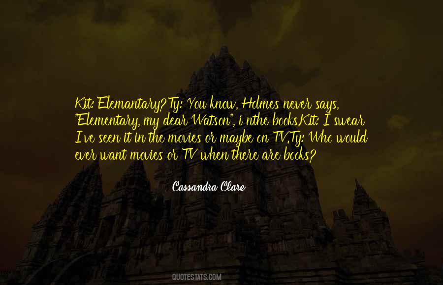 Quotes About Books Cassandra Clare #1572321