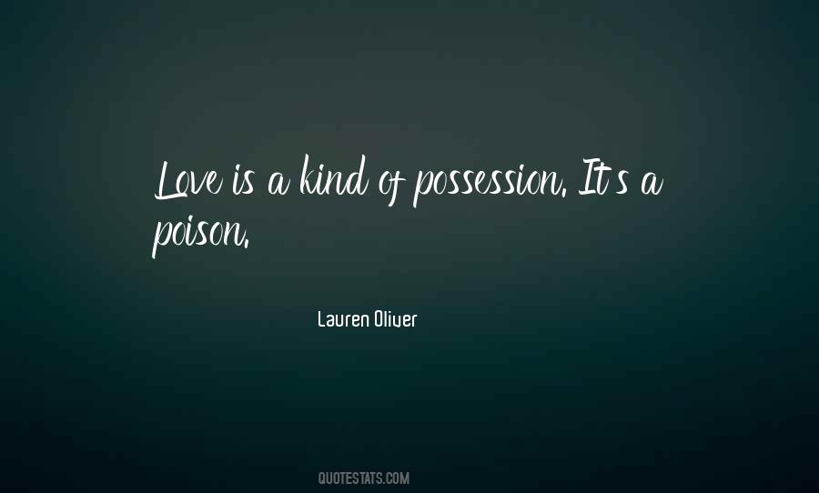 Quotes About Possession #1659603