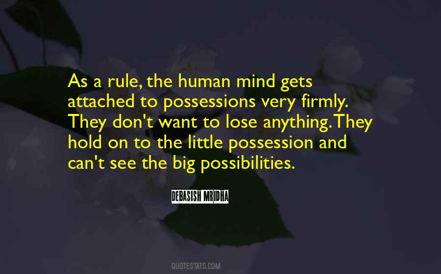 Quotes About Possession #1665722