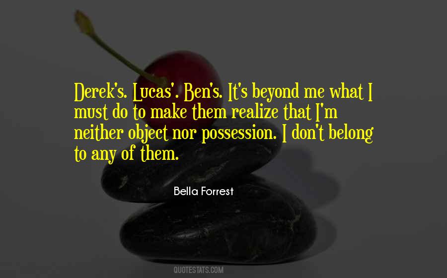 Quotes About Possession #1796586