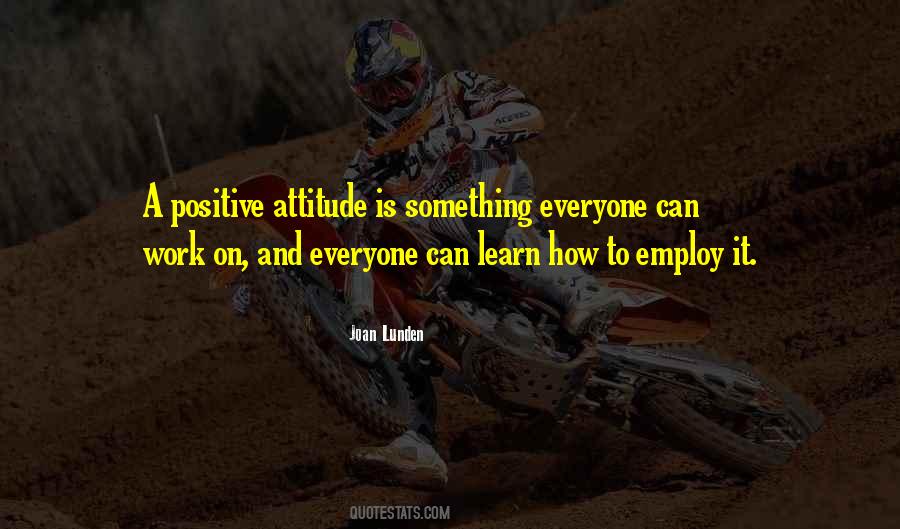 Quotes About Attitude And Work #38705