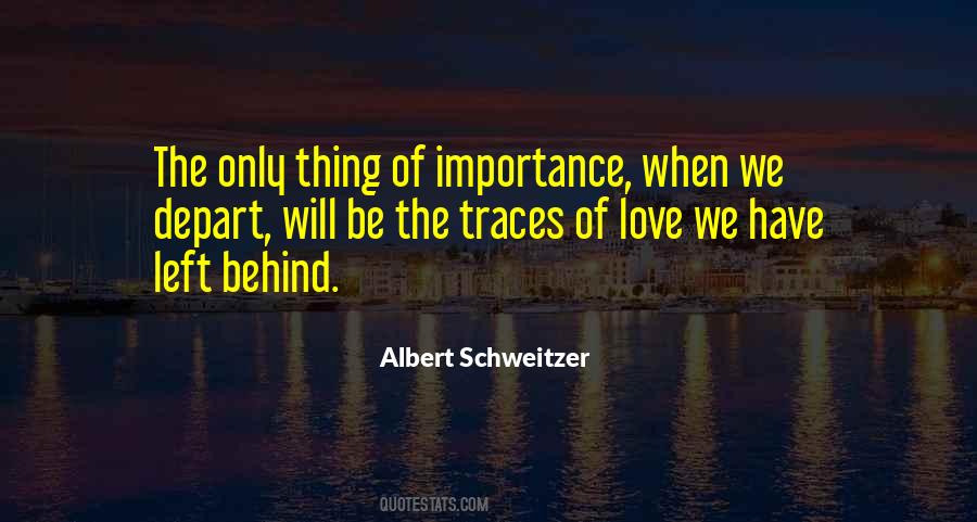 Quotes About Importance Of Love #485862