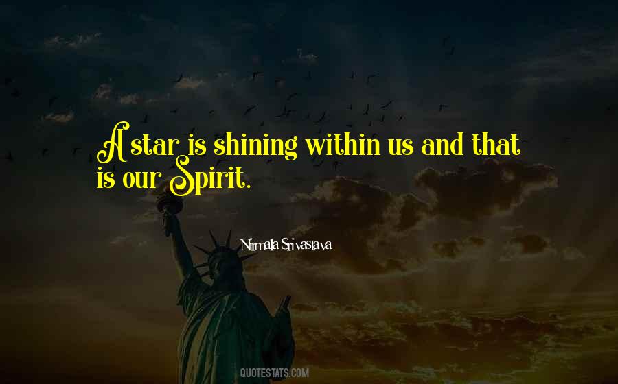 Shining Within Quotes #1724711
