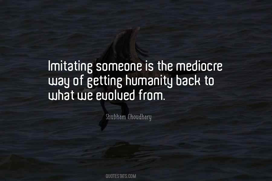 Quotes About Imitating Someone #472212