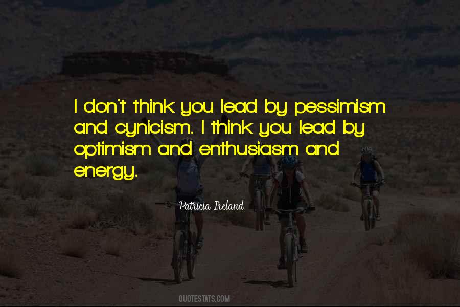 Quotes About Pessimism And Optimism #1757804