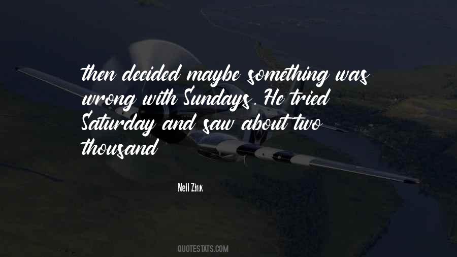 Quotes About Sundays #488998