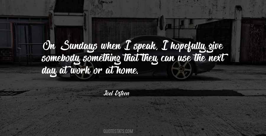 Quotes About Sundays #601610