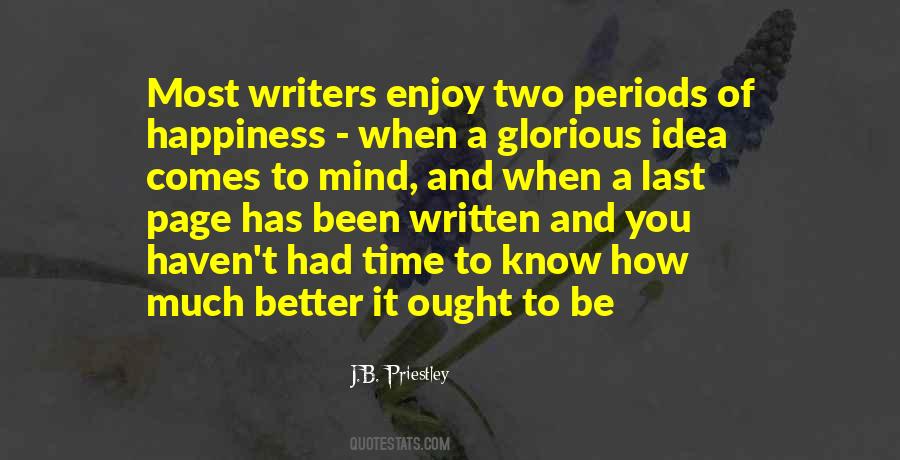 Quotes About Time Periods #416809