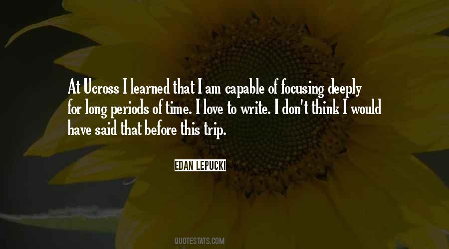 Quotes About Time Periods #457968
