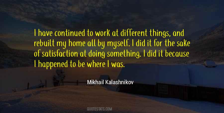 Quotes About Doing Something Different #806954