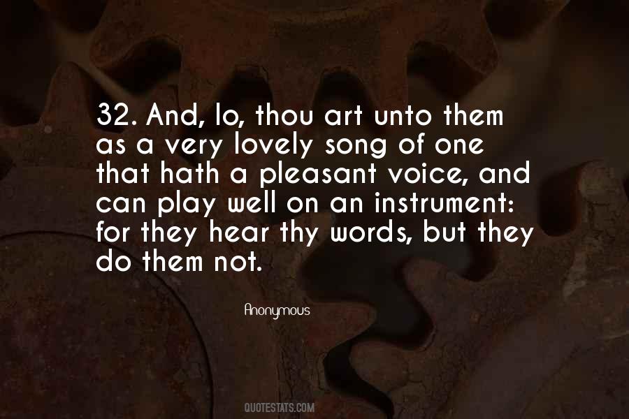 Lovely Way With Words Quotes #26841